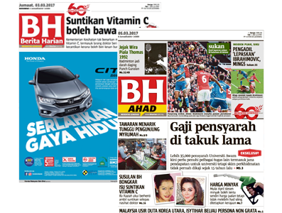 Berita Harian | The New Straits Times Press (Malaysia) Bhd